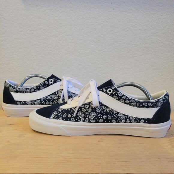 Vans Bold Ni 'Bandana Dress Blues' VN0A5DYAI9X Mens Size 10 No Box Blue Rag Rare - Picture 8 of 9